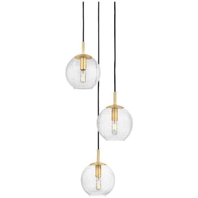 Hudson Valley Lighting Rousseau 3 Light 14" Wide Multi Light Pendant