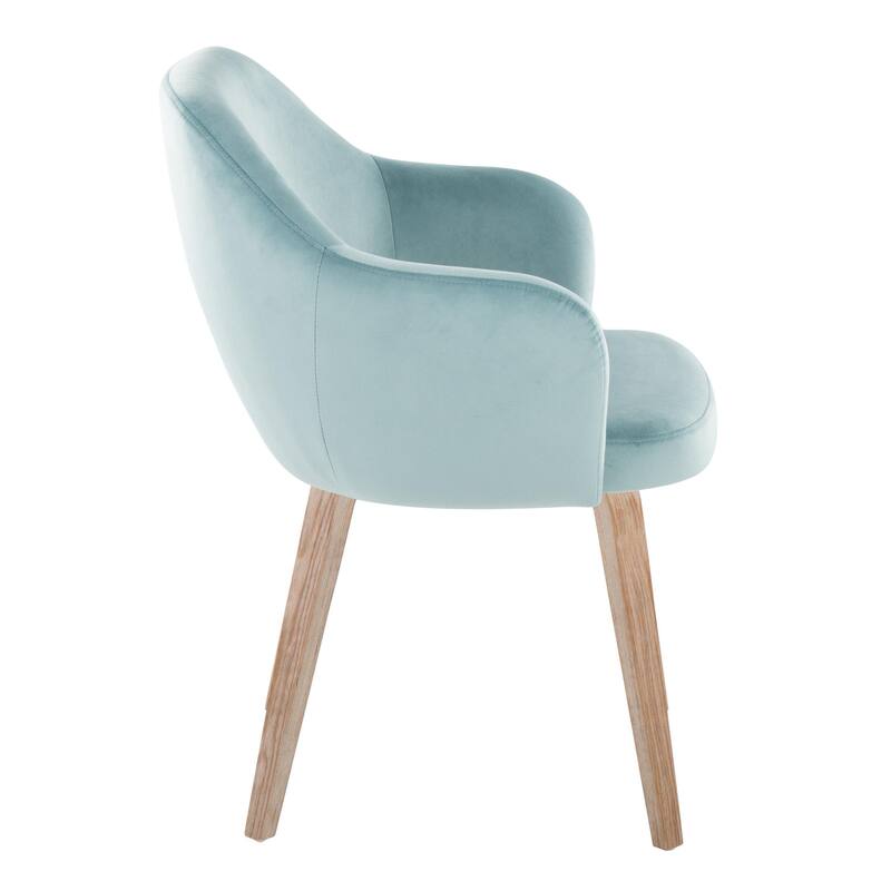 Porch & Den Beckett Dining Chair with Bent Wood Legs (Set of 2)