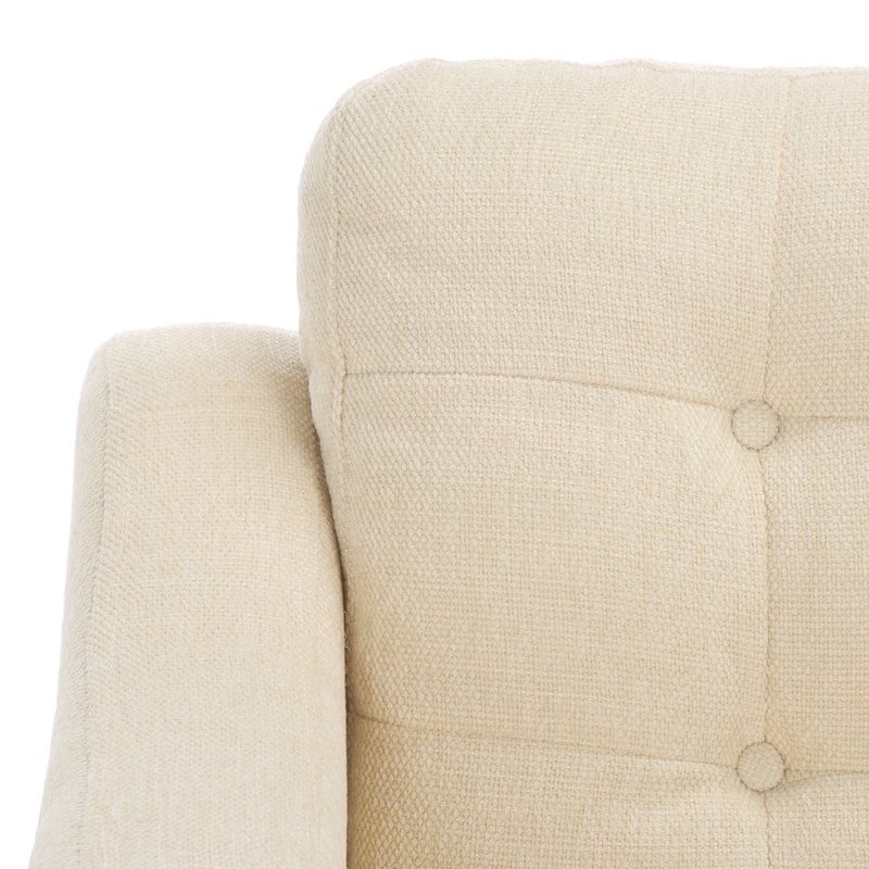 SAFAVIEH Couture Nathaniel Tufted Back Accent Chair - 32"W x 32"D x 34"H