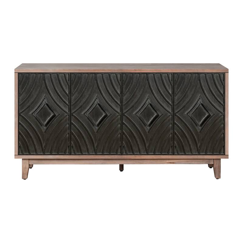 Classical Console Cabinet Accent Cabinet Sideboard Pantry Cabinet