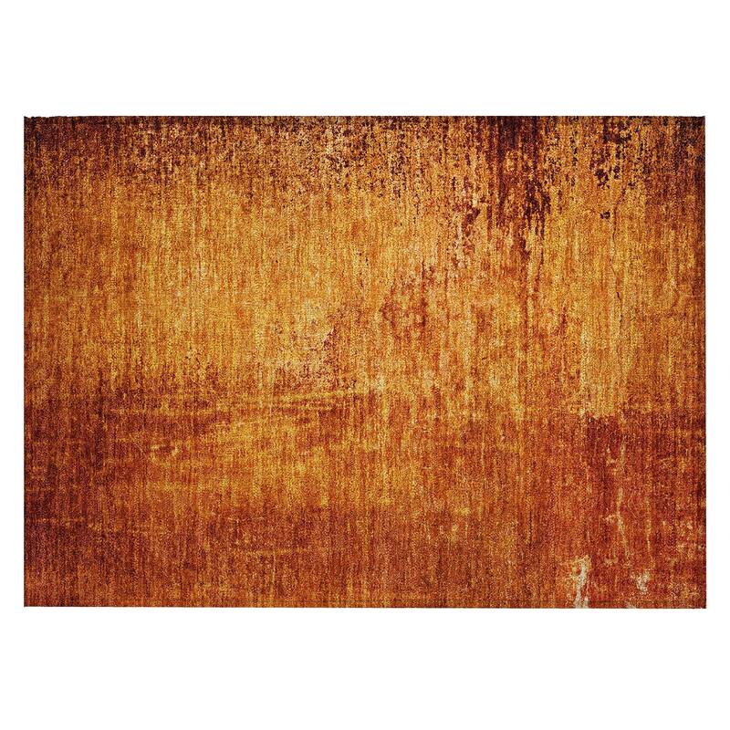 Almilo Artistic Abstract Weather Resistant Blended Style Outdoor Rug