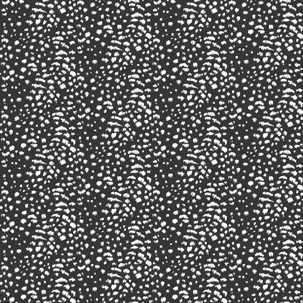 Ula Black Cheetah Spot Wallpaper