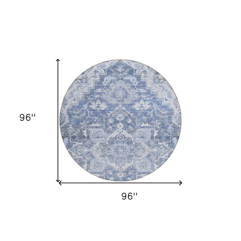 HomeRoots Oriental Traditional Rectangle Outdoor Rug