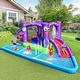preview thumbnail 3 of 8, Gymax Inflatable Water Slide Castle Kids Bounce House w/ Octopus Style - See Details