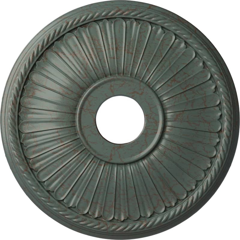 20 1/8"OD x 3 7/8"ID x 1 7/8"P Berkshire Ceiling Medallion