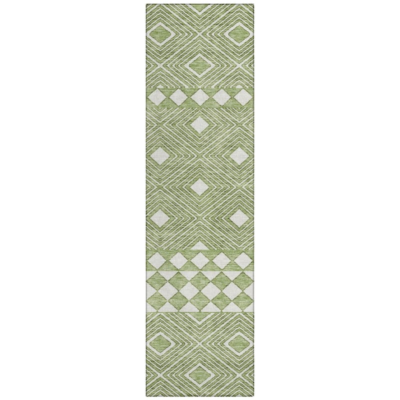 Machine Washable Indoor/ Outdoor Chantille Boho Moroccan Rug