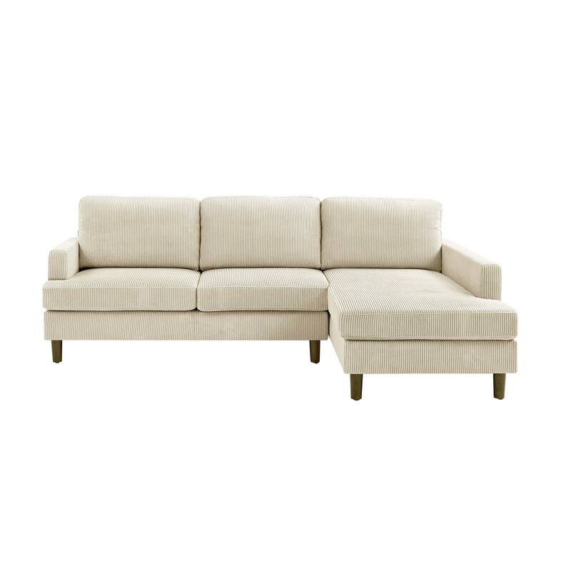 Modular L Shaped Sectional Sofa, 97" Wide Cloud Sofa Couch with Chaise