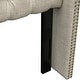 preview thumbnail 7 of 11, Madison Park Amelia Upholstered Wingback Headboard with Button Tufting & Nailhead Trim