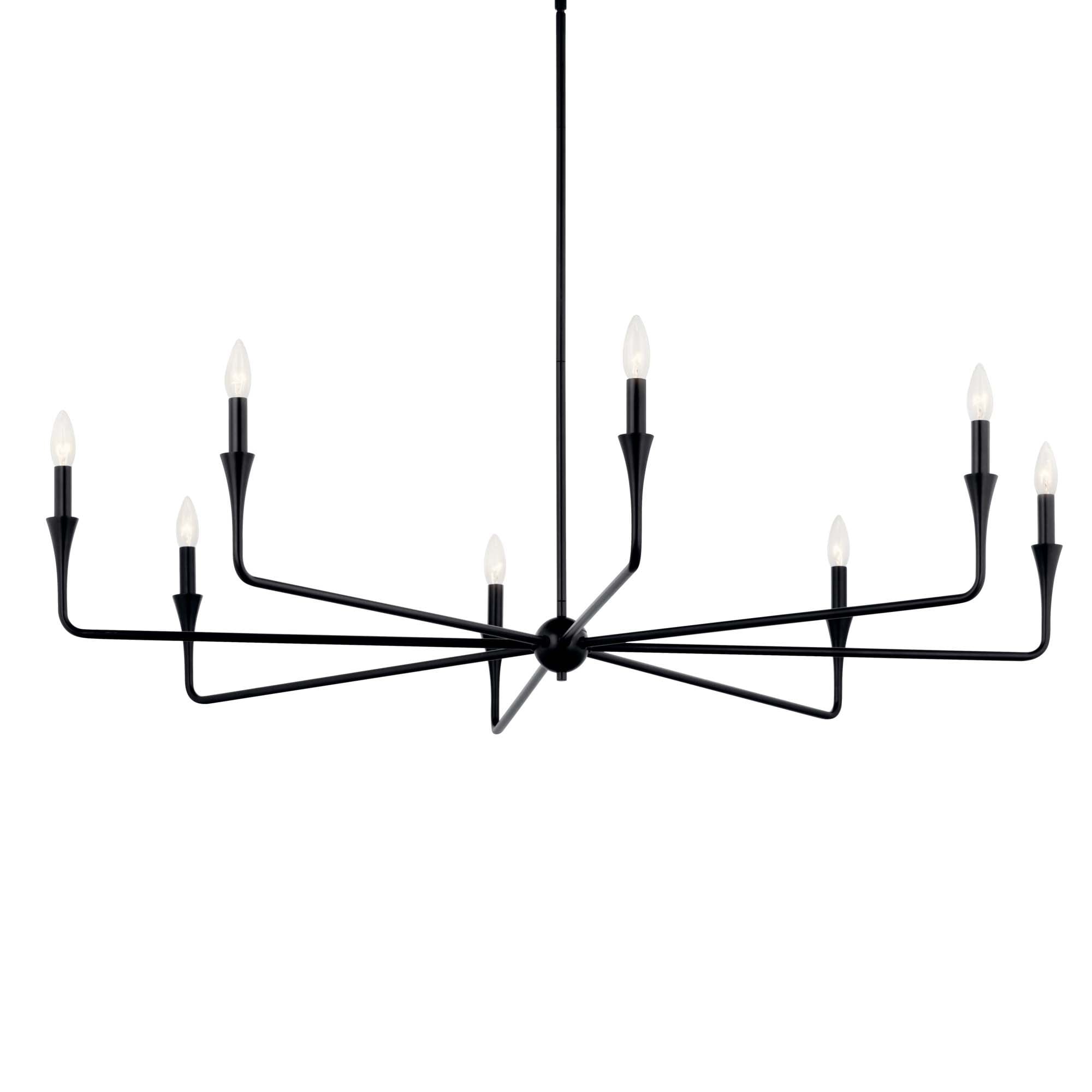 Kichler 52691 Alvaro 8 Light 50" Wide Taper Candle Style Chandelier