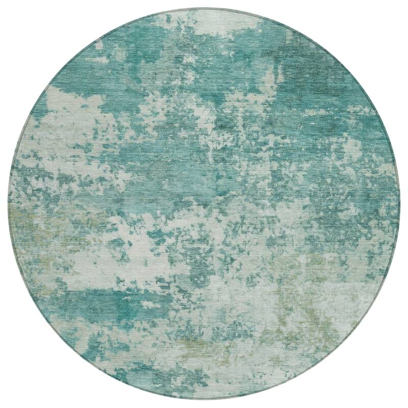 Machine Washable Indoor/ Outdoor Modern Jenna Chantille Rug