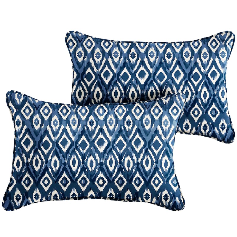 Sorra Home Outdoor Corded Pillow Set of 2 - Sakari Ink