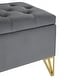 preview thumbnail 4 of 7, Simple Makeup Bench Storage Bench Leisure Bench End of Bed Bench