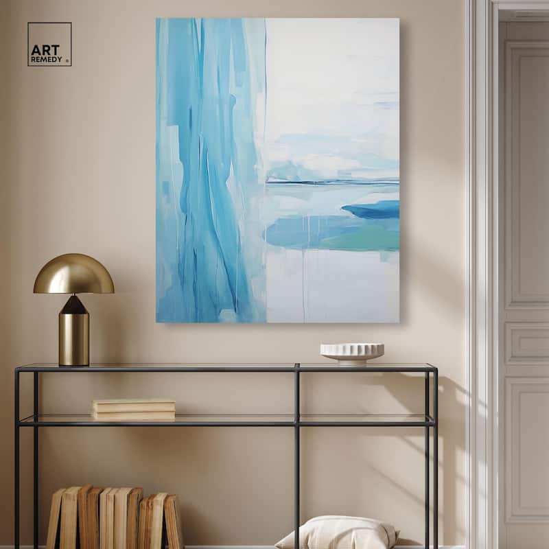 Transcendent Tides I Canvas by Art Remedy, Gallery Wrapped