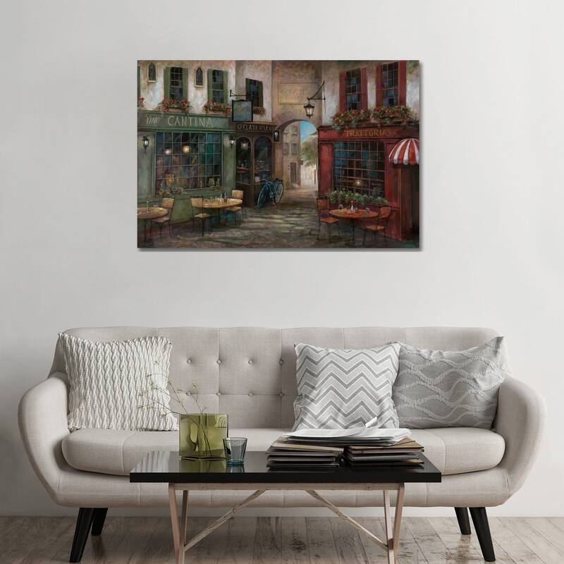 iCanvas "Courtyard Ambiance" by Ruane Manning Canvas Print - 32x48x1.5