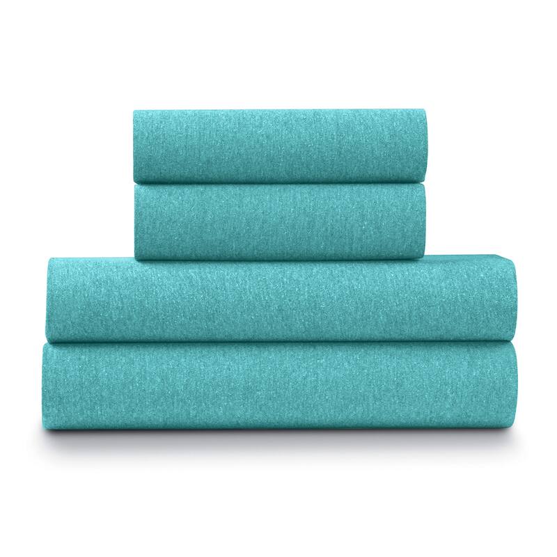 Ella Jayne Soft Heather Jersey Knit Sheet Set