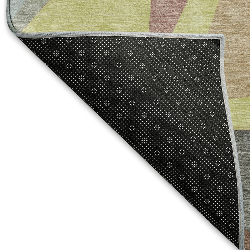 Premium Washable Super Soft Abstract Mosaic Mayfield Rug