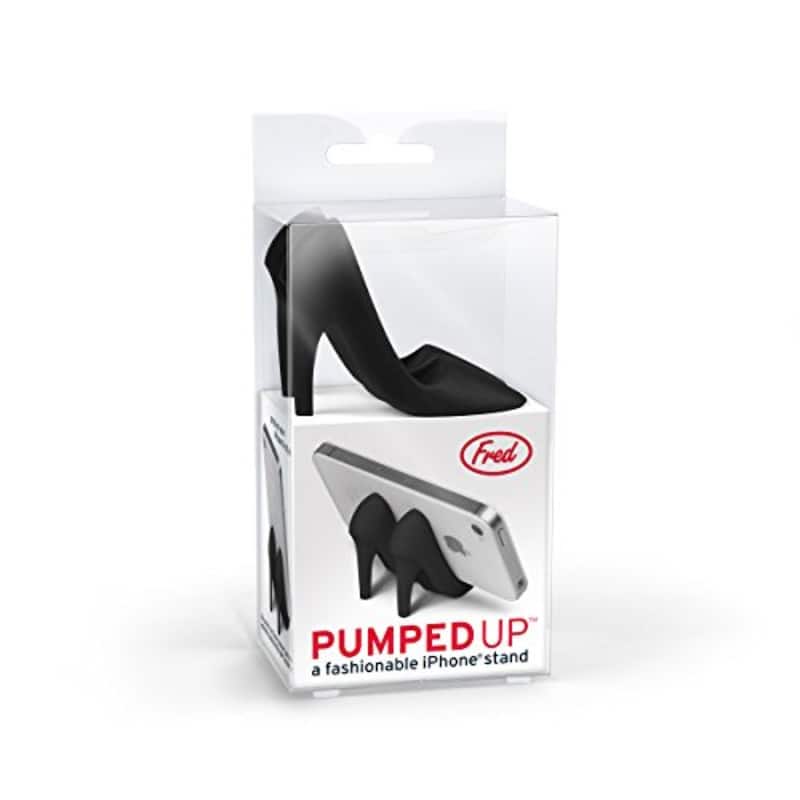 Fred Pumped Up High Heel Phone Stand - Black