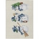 preview thumbnail 3 of 7, Machine Washable Indoor/ Outdoor Holiday Snowman Chantille Rug