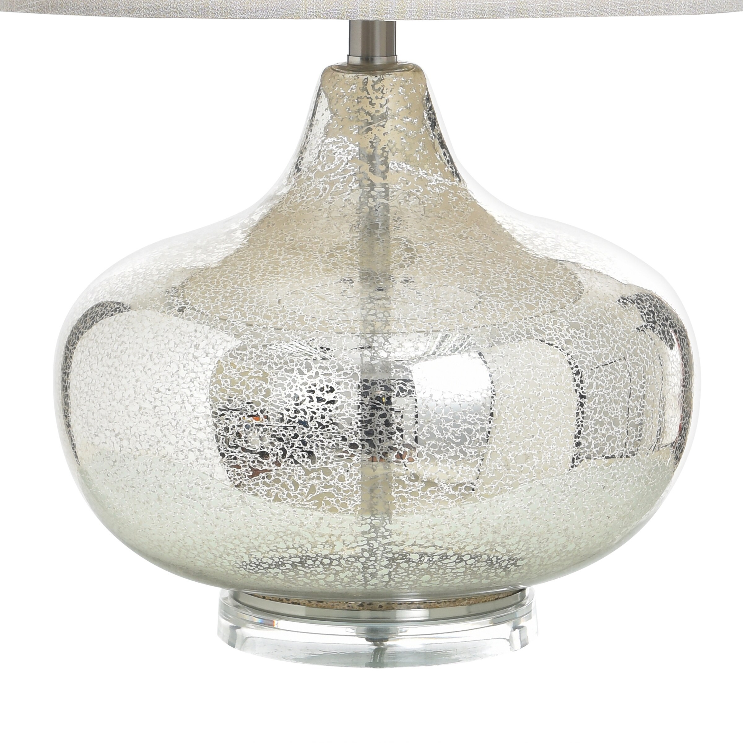 StyleCraft Antique Mercury Table Lamp - White Designer Print StyleCraft Antique Mercury Table Lamp - White Designer Print