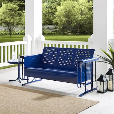 Crosley Bates Outdoor Metal Sofa Glider - 28"x65.75"x32.5"