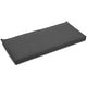 preview thumbnail 12 of 16, 48-inch All-weather Indoor/Outdoor Bench Cushion Cool Grey