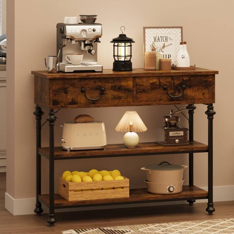 Console Table with Drawers