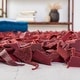 preview thumbnail 119 of 177, SAFAVIEH Handmade Leather Shag Carlijn Modern Decorative Rug