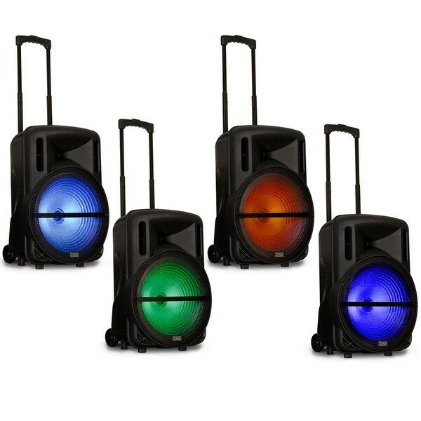 party speaker with wireless microphone