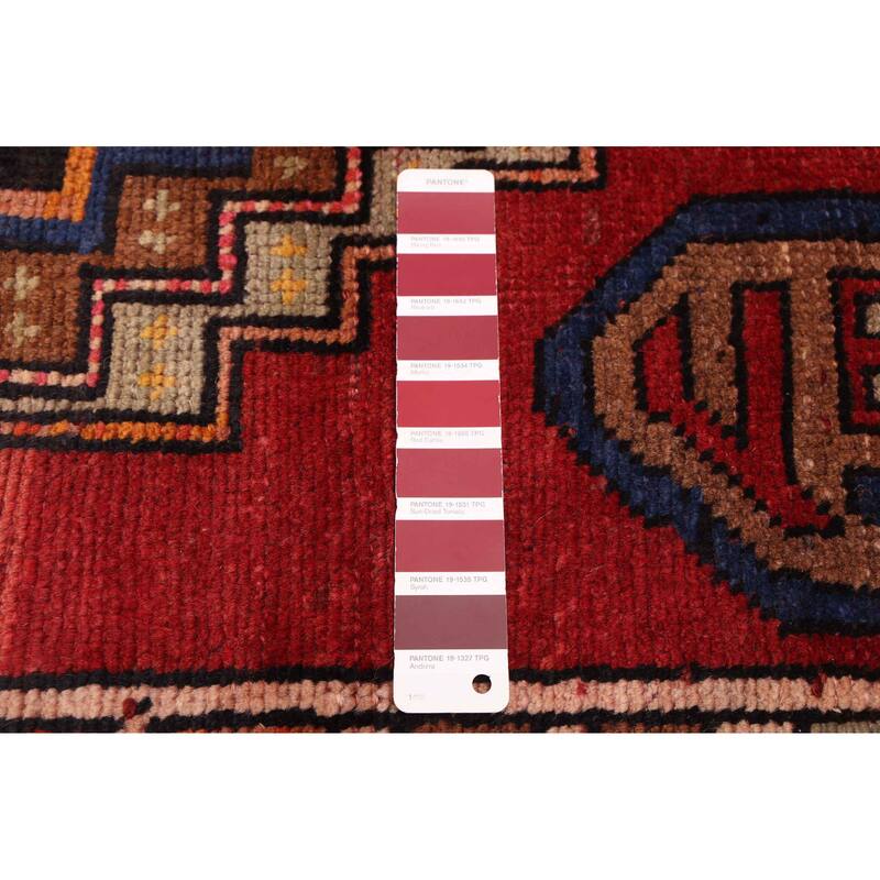 ECARPETGALLERY Hand-knotted Konya Anatolian Red Wool Rug - 3'3 x 9'8