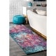 preview thumbnail 21 of 20, Nuloom Reva Colorful Abstract Area Rug Multi - 2' 5" x 8' - Runner