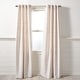 preview thumbnail 3 of 10, SAFAVIEH Brynleigh 52" x 84" Window Treatment Curtain Panel Ivory - 52"Wx96"L