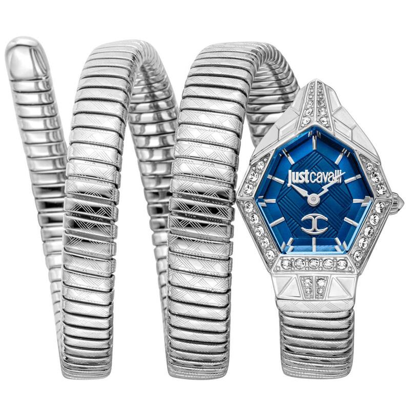 Just Cavalli Women's Mesmerizing Blue Dial Watch - JC1L304M0015 - 6 (36)
