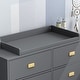 preview thumbnail 7 of 17, 45.1"W x 32.9"H Timechee Changing Table Dresser