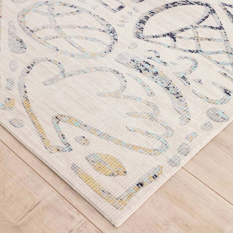 Katie Merz SPORTSGLYPHS Basketball Area Rug