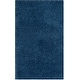 preview thumbnail 26 of 202, SAFAVIEH Laguna Shag Verdiana Solid Color 2-inch Thick Rug. 3' x 5' - Blue