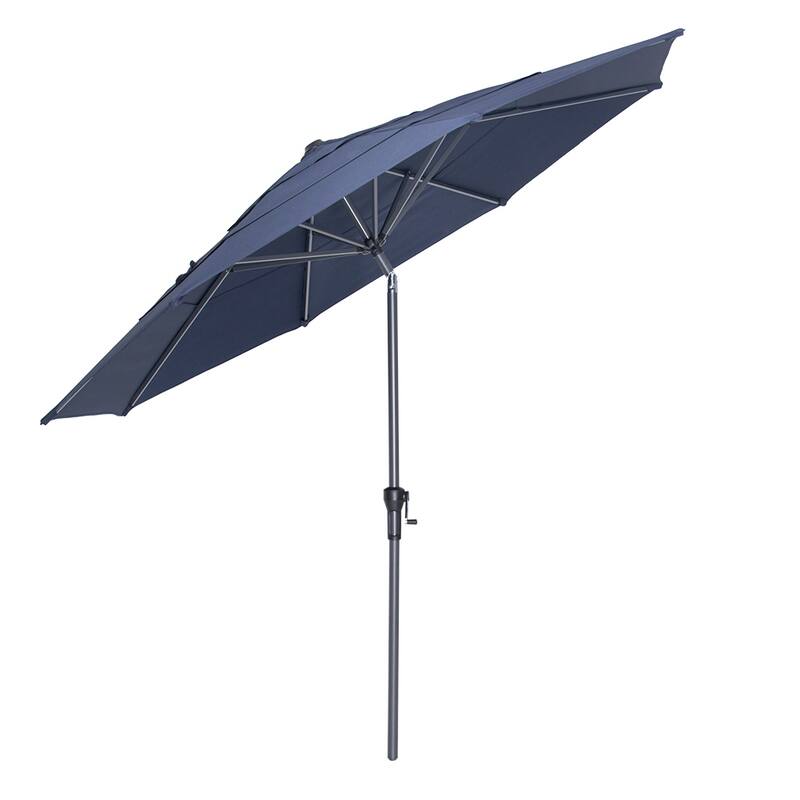 13 x 10ft Outdoor Patio Cantilever Offset Umbrella with Base