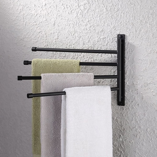 iDesign Swivel Wall Mount Steel Paper Towel Holder Bronze