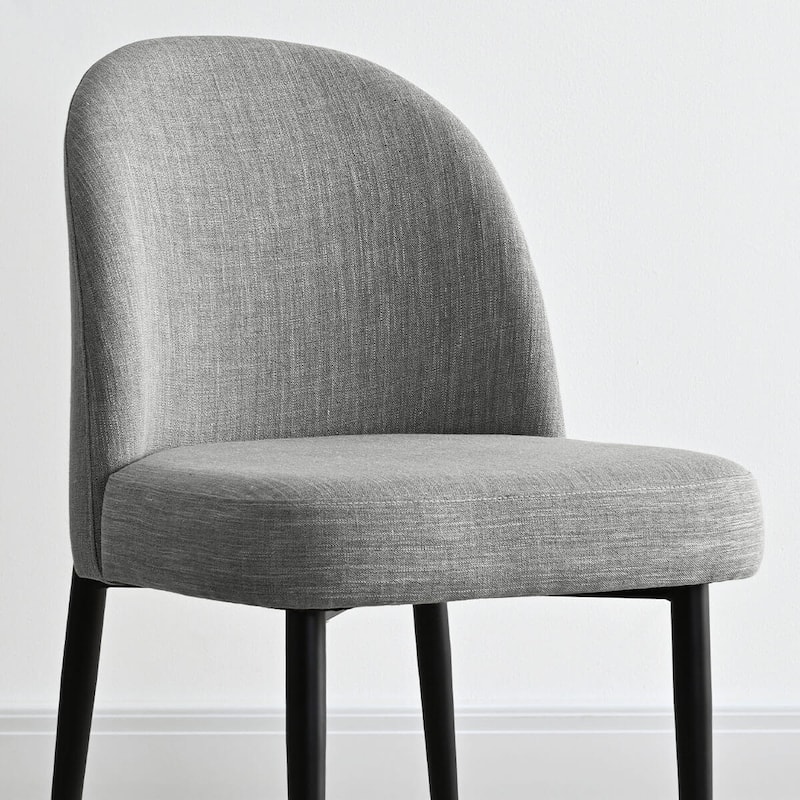 Linen Upholstered Dining Chair(Set of 2)
