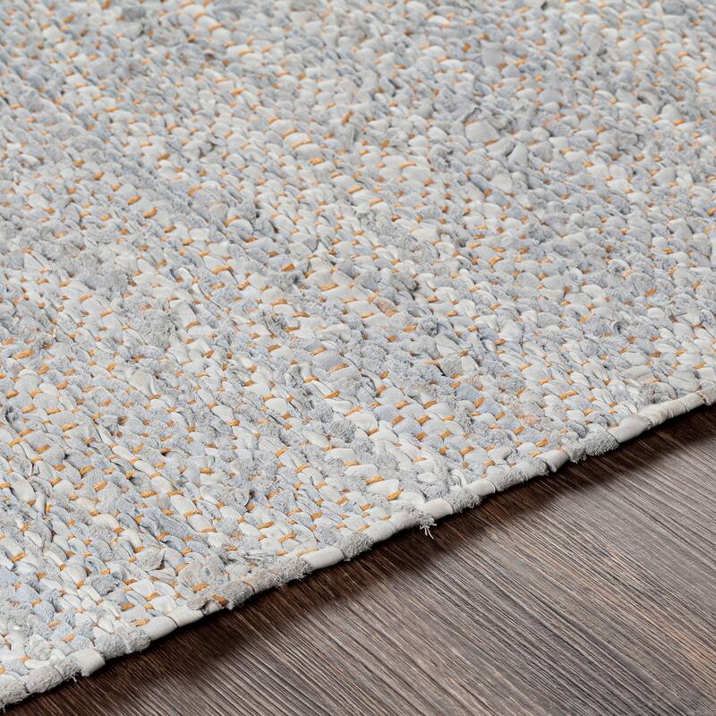 Artistic Weavers Andaman Rustic Leather/Cotton Handmade Area Rug