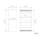ClosetMaid Modular Storage 4-Drawer Unit