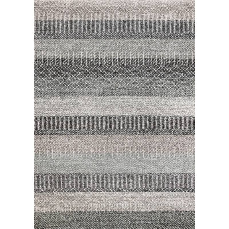 HomeRoots Geometric Modern Rectangle Area Rug - 5' X 8'