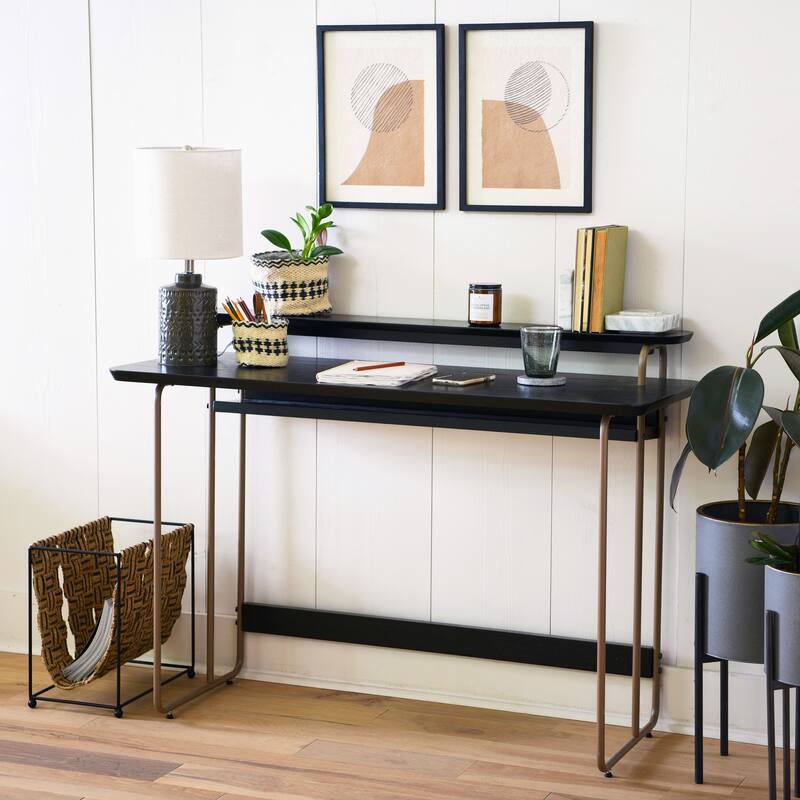 Embossed Metal Planters with Stand