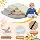 preview thumbnail 6 of 7, 7-Piece Soft Foam Climbing Blocks for Toddlers,Soft Climb& Crawl Playset Indoor, Soft Play Equipment Climb and Crawl Playground