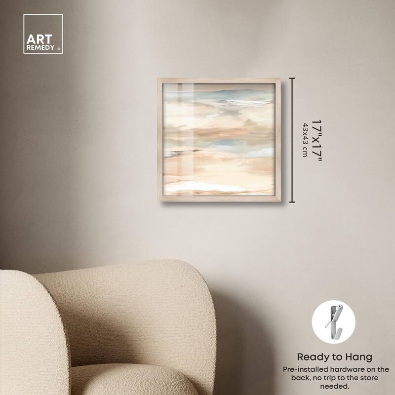 Roseate Skyfall I Shadowbox by Art Remedy