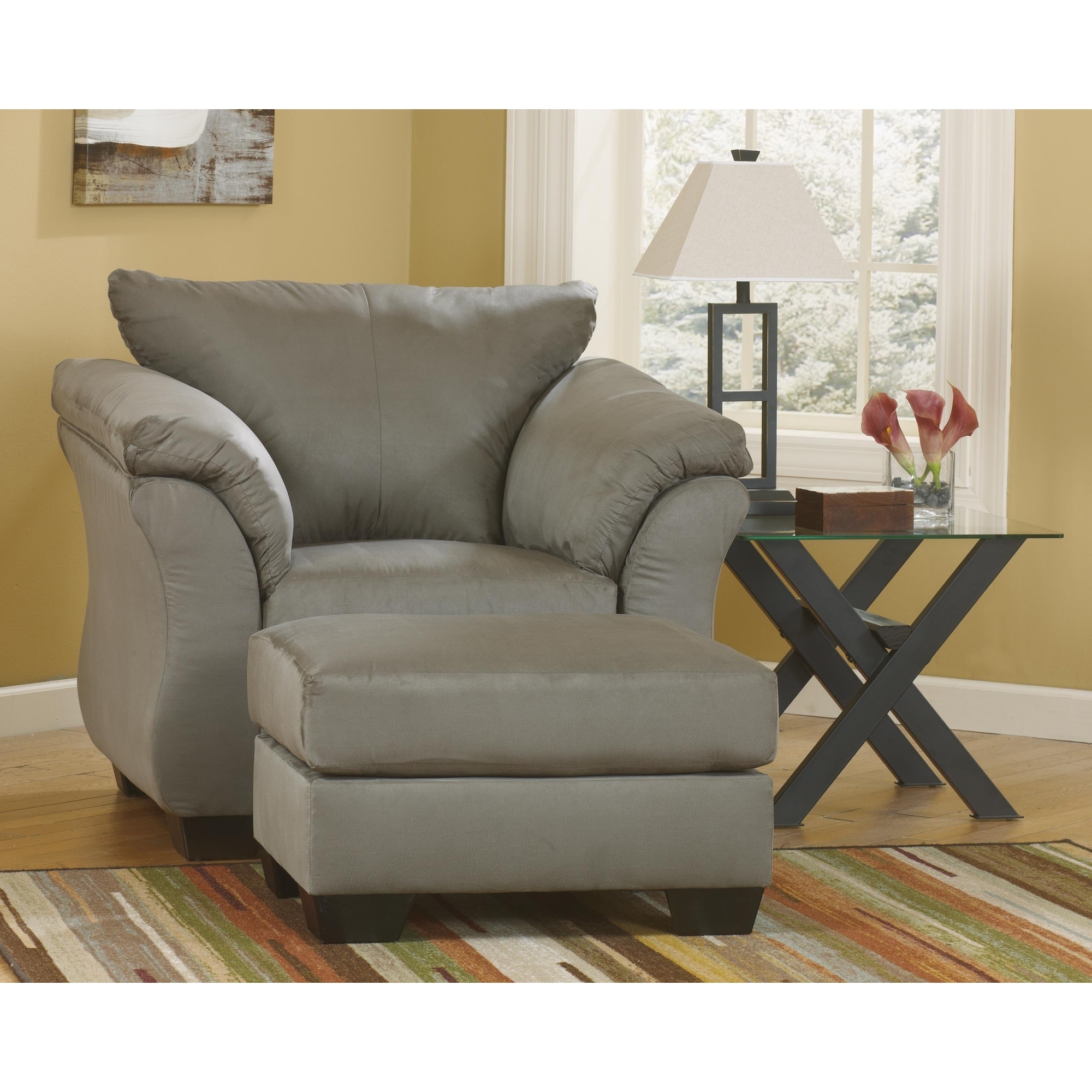 Signature Design by Ashley Darcy 2-Piece Upholstery Package - 43" W x 37" D x 37" H