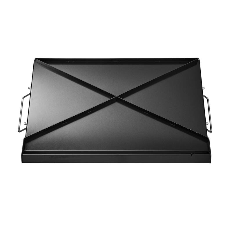 Anmytek Steel Flat Top Griddle BBQ Grill Pan Cookware