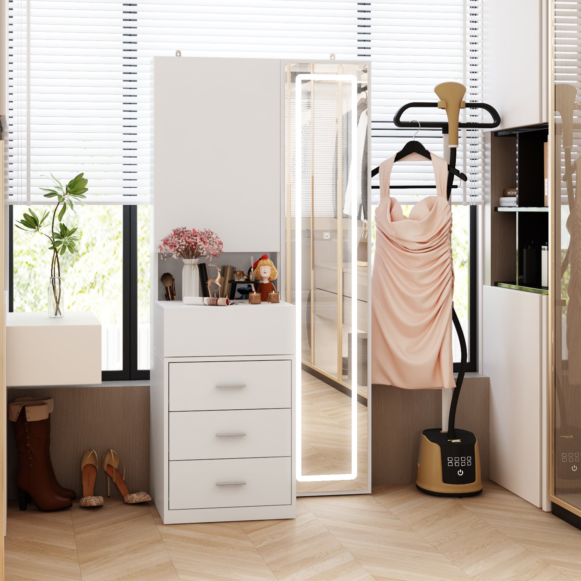 Modern vanity dresser discount