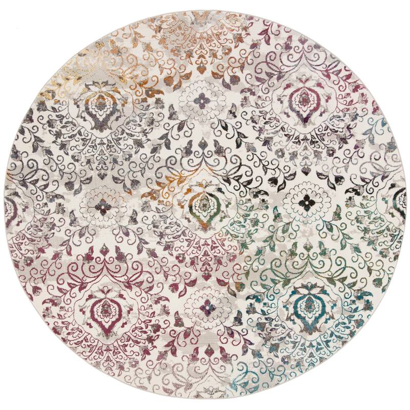 SAFAVIEH Aria Bilha Vintage Boho Damask Rug