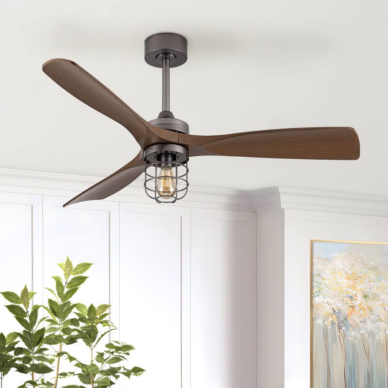 52" Four Seasons Ceiling Fan Light with Remote Control