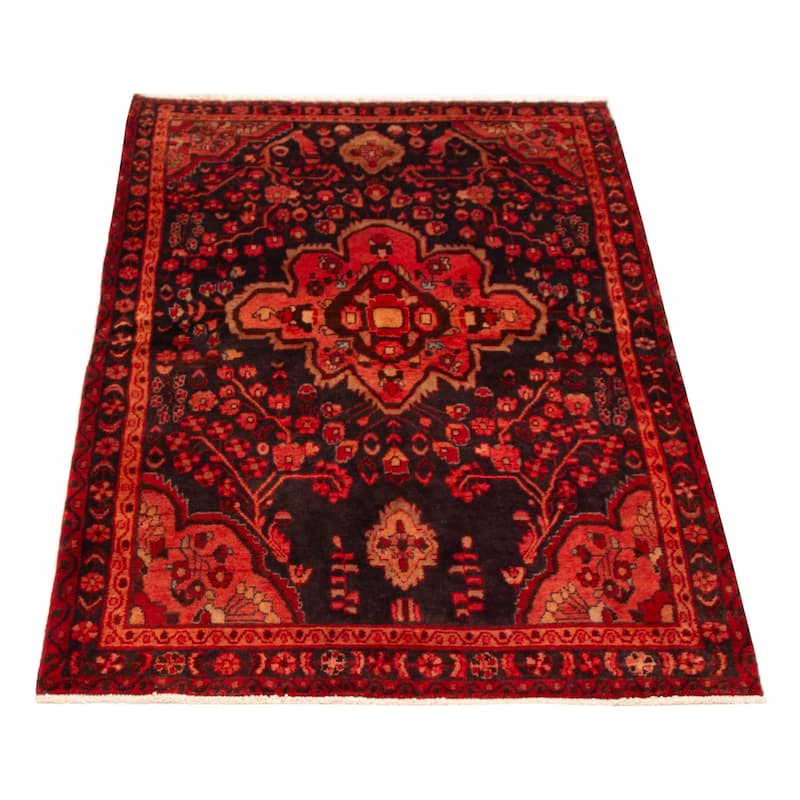 Melis Vintage Navy Rug 4'7" x 7'5" - 4'7 x 7'3